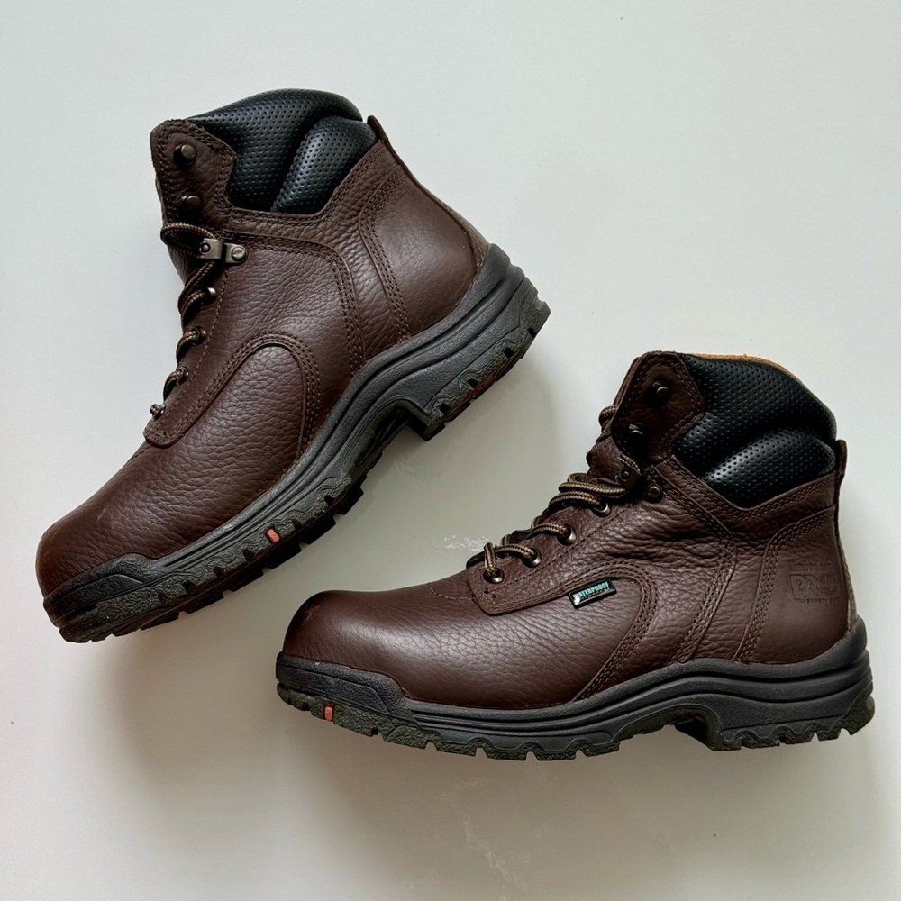 Timberland Women’s Titan 6” Waterproof Alloy Toe Work Boot